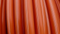 HDPE trubka 40/33 - oranžová 3x2 bílý pruh